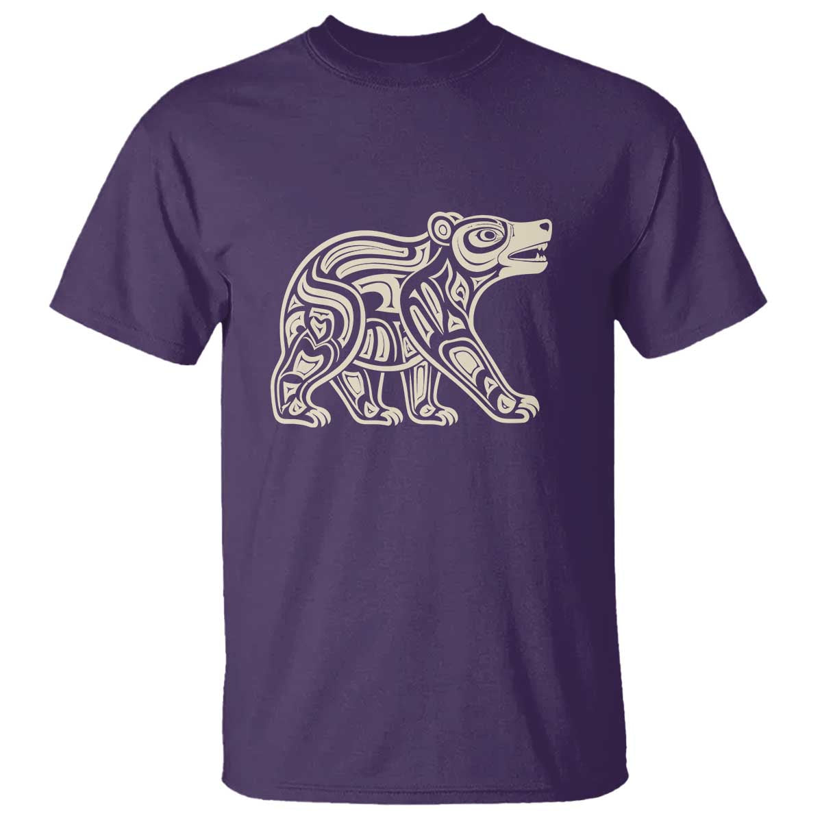 Bear Native Formline Art Salish Haida Tlingit Pacific Animal T Shirt