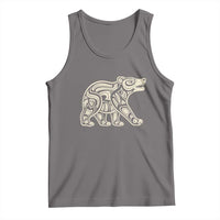 Bear Native Formline Art Salish Haida Tlingit Pacific Animal Tank Top