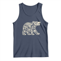 Bear Native Formline Art Salish Haida Tlingit Pacific Animal Tank Top
