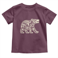 Bear Native Formline Art Salish Haida Tlingit Pacific Animal Toddler T Shirt