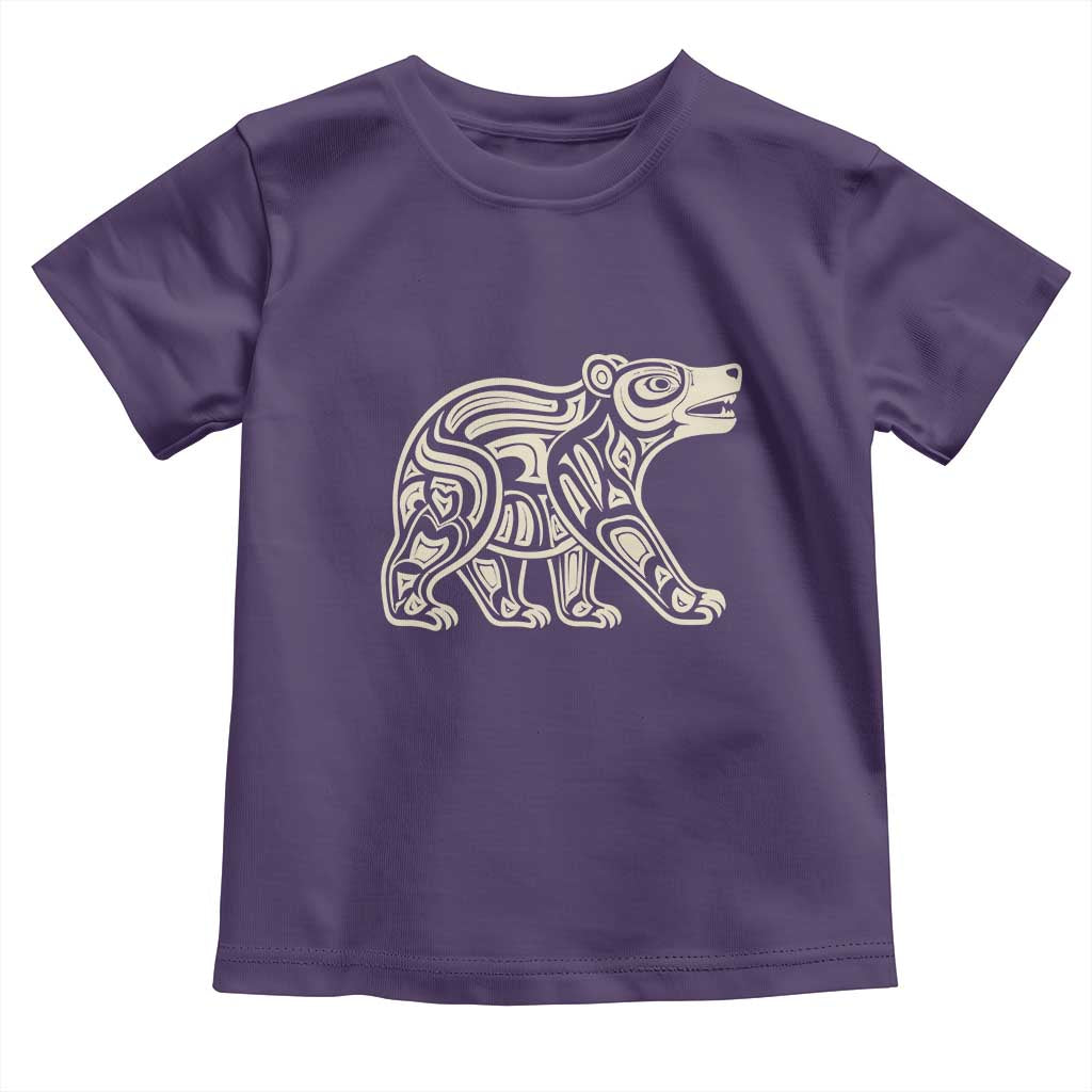 Bear Native Formline Art Salish Haida Tlingit Pacific Animal Toddler T Shirt
