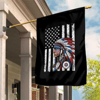 Indigenous People Tribal CG Native American Indian Chief American USA Flag Garden Flag