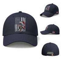 Indigenous People Tribal CG Native American Indian Chief American USA Flag Baseball Cap