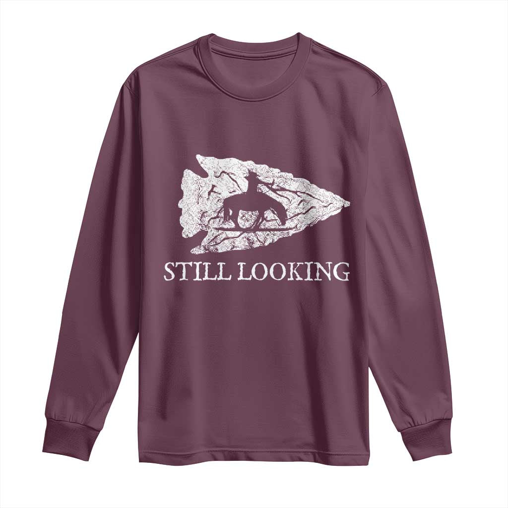 Arrowhead Hunter Native American Long Sleeve Shirt Relic Hunter Ancient Artifacts Collection