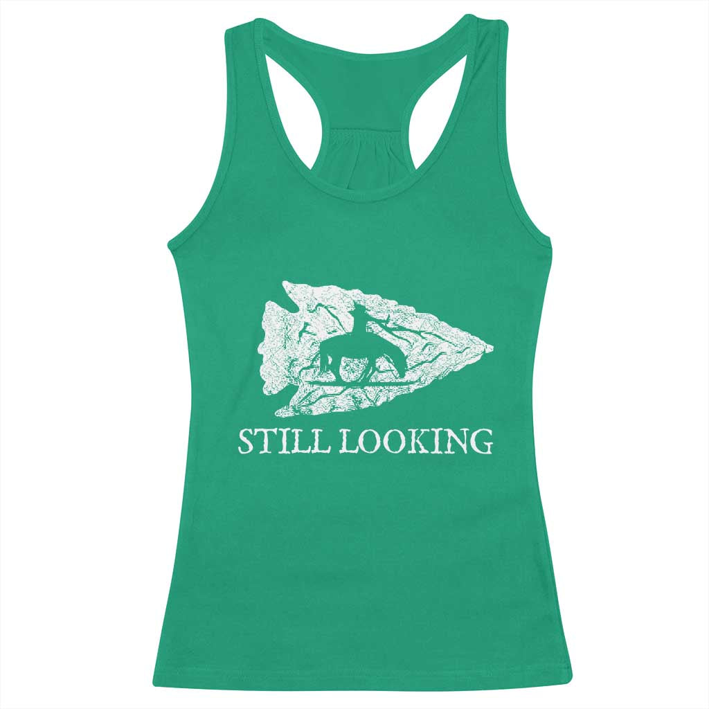 Arrowhead Hunter Native American Racerback Tank Top Relic Hunter Ancient Artifacts Collection