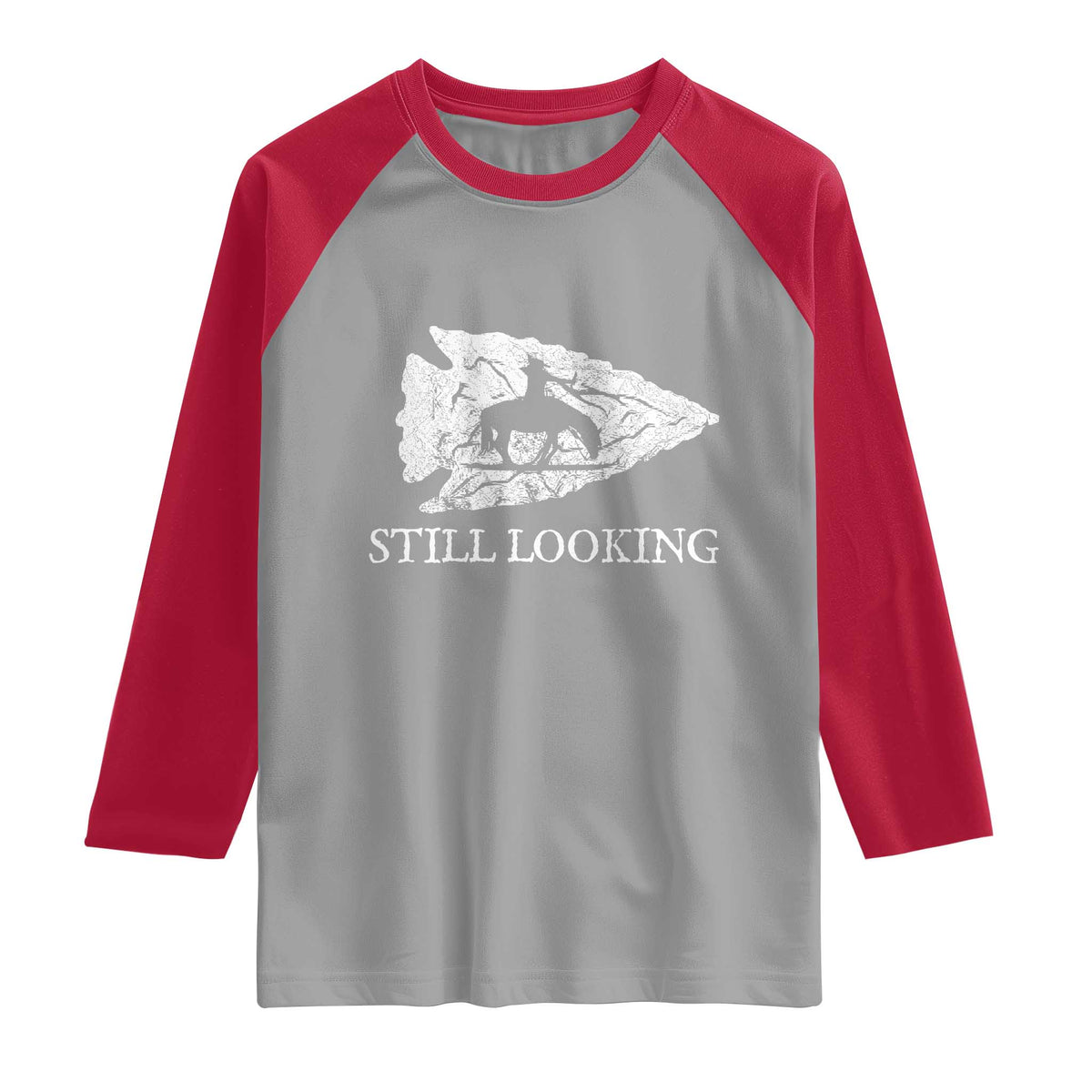 Arrowhead Hunter Native American Raglan Shirt Relic Hunter Ancient Artifacts Collection