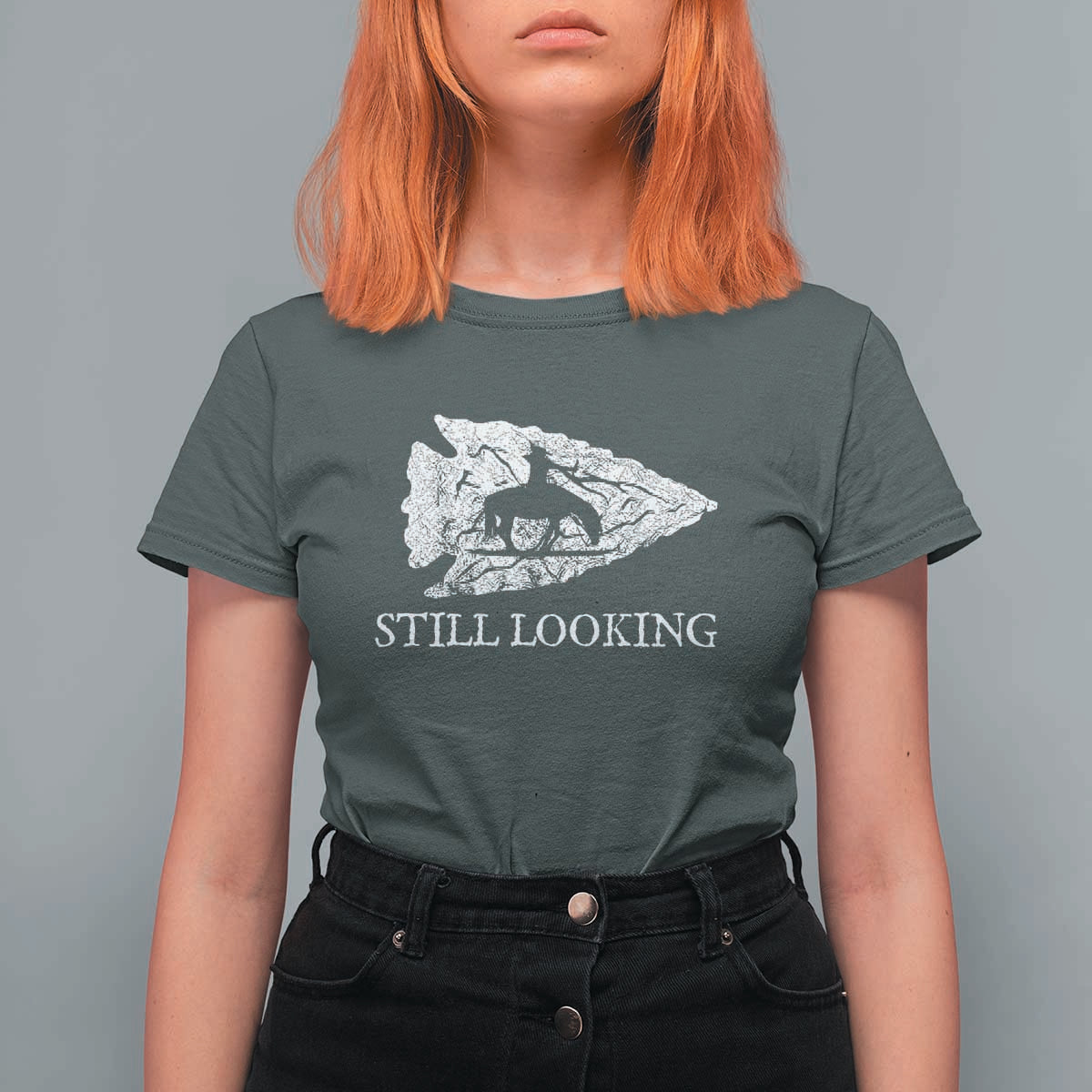 Arrowhead Hunter Native American T Shirt For Women Relic Hunter Ancient Artifacts Collection