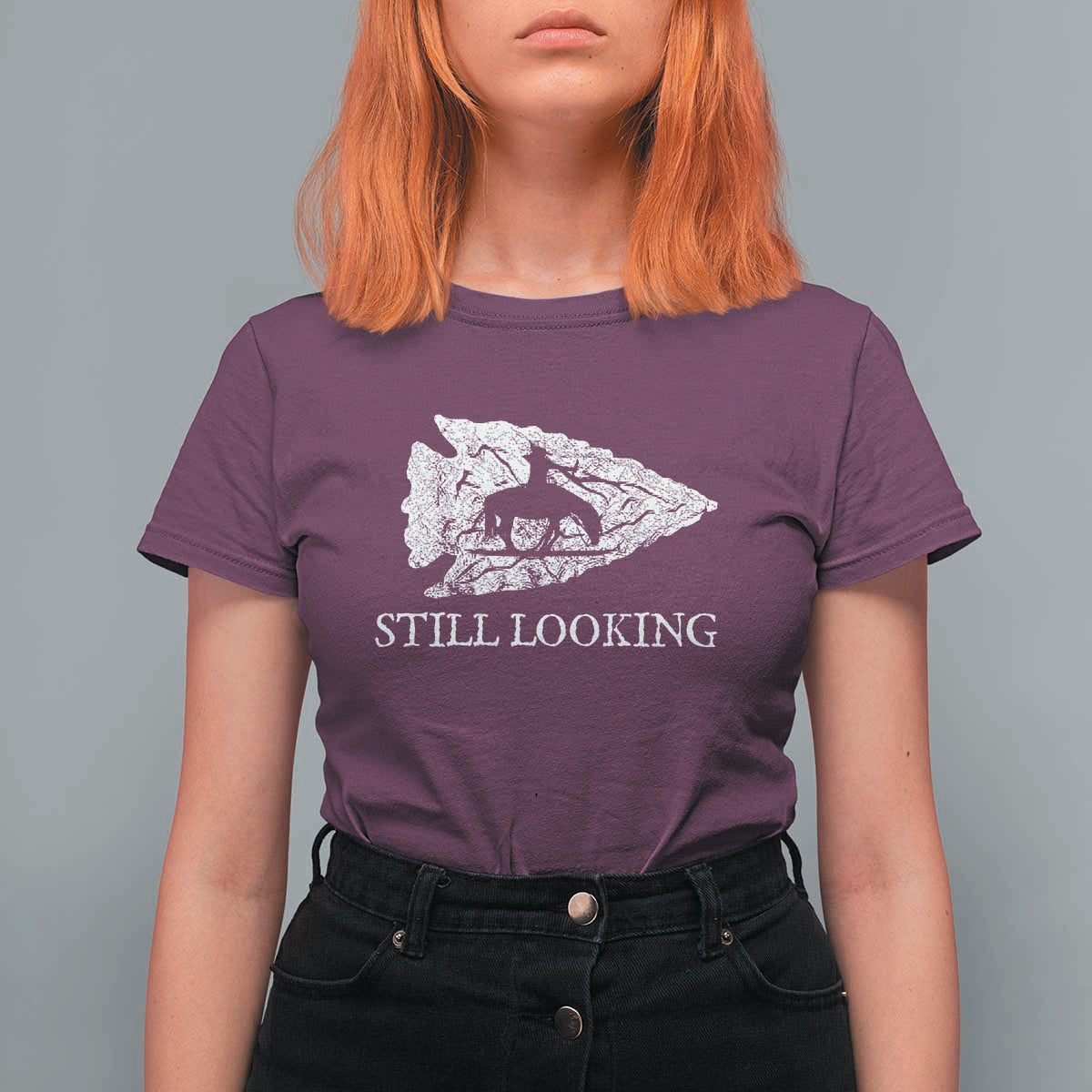 Arrowhead Hunter Native American T Shirt For Women Relic Hunter Ancient Artifacts Collection