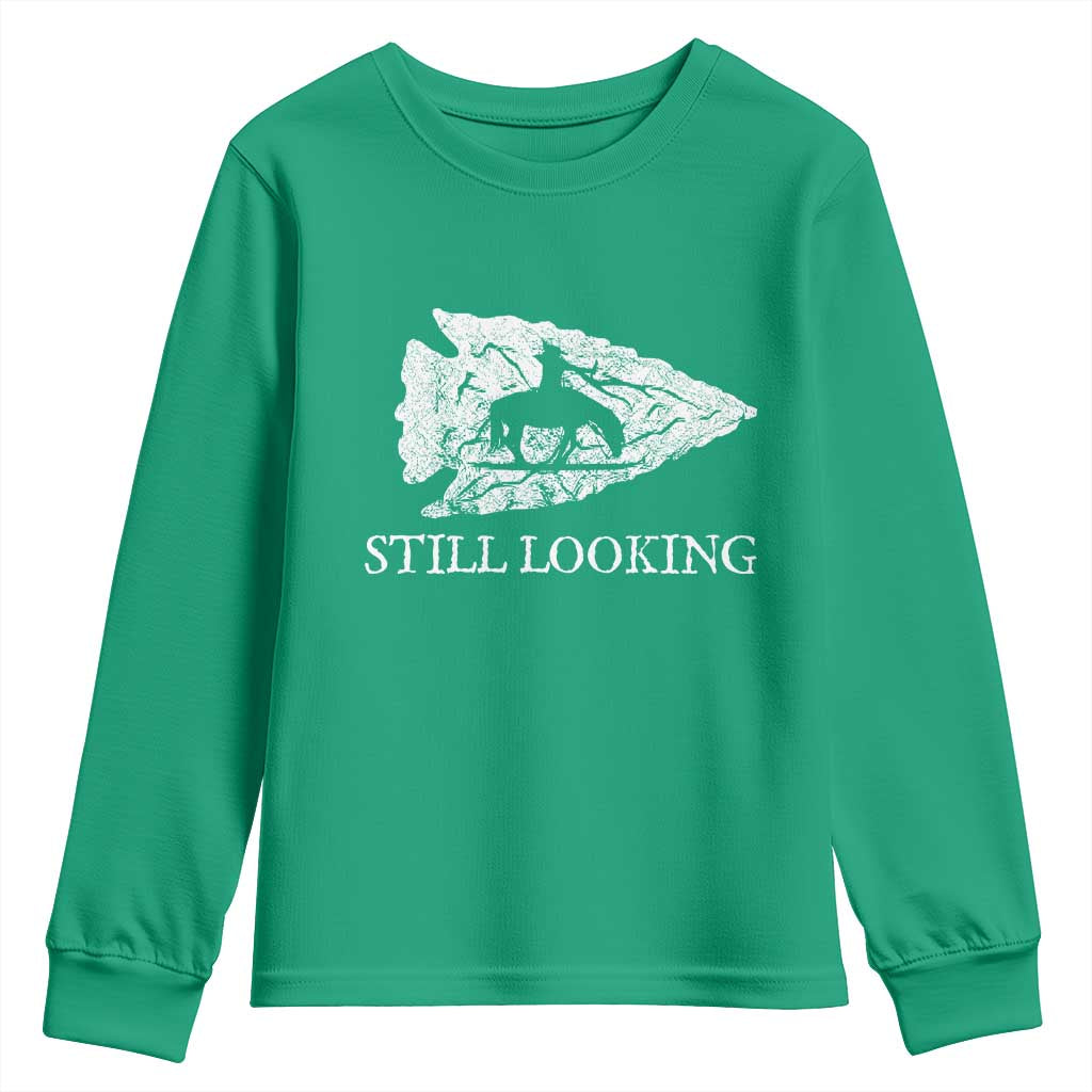 Arrowhead Hunter Native American Youth Sweatshirt Relic Hunter Ancient Artifacts Collection