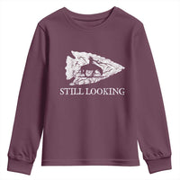 Arrowhead Hunter Native American Youth Sweatshirt Relic Hunter Ancient Artifacts Collection