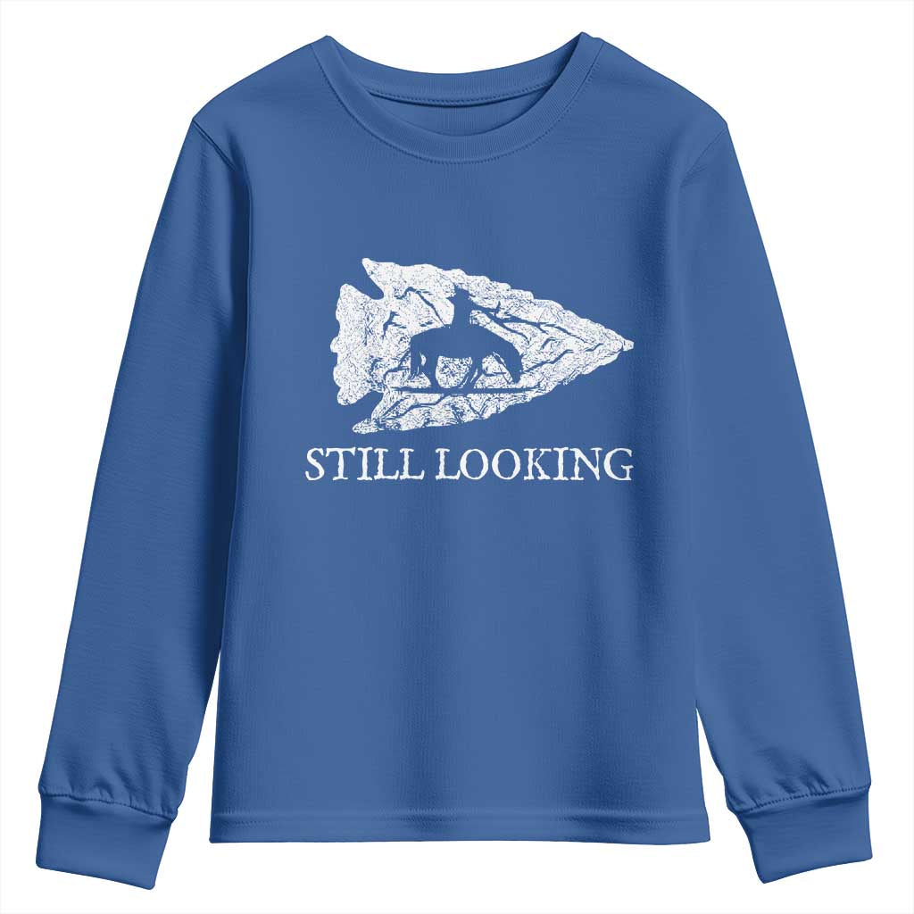 Arrowhead Hunter Native American Youth Sweatshirt Relic Hunter Ancient Artifacts Collection