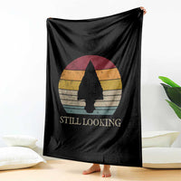 Arrowhead Hunter Native American Throw Blanket Ancient Artifacts Relic Hunting Vintage Sunset