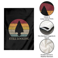 Arrowhead Hunter Native American Garden Flag Ancient Artifacts Relic Hunting Vintage Sunset