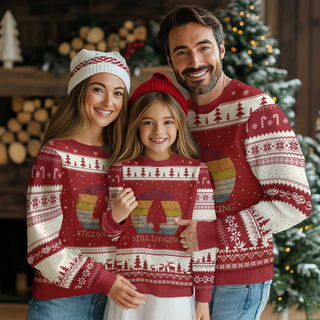 Arrowhead Hunter Native American Ugly Christmas Sweater Ancient Artifacts Relic Hunting Vintage Sunset
