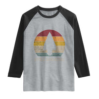 Arrowhead Hunter Native American Raglan Shirt Ancient Artifacts Relic Hunting Vintage Sunset