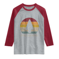 Arrowhead Hunter Native American Raglan Shirt Ancient Artifacts Relic Hunting Vintage Sunset