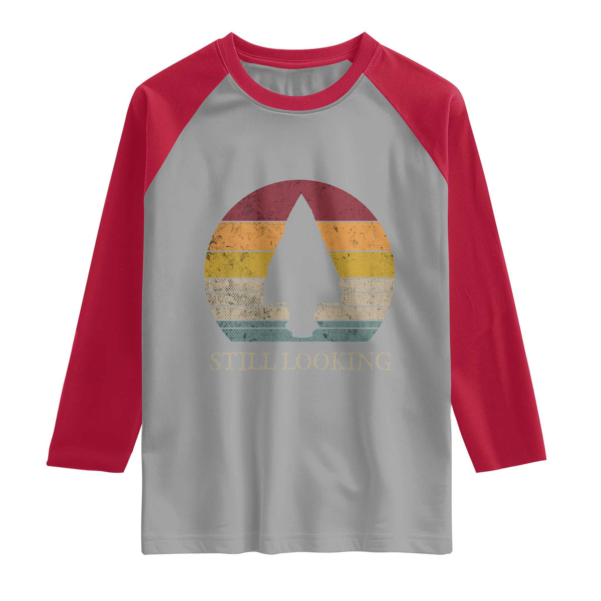 Arrowhead Hunter Native American Raglan Shirt Ancient Artifacts Relic Hunting Vintage Sunset
