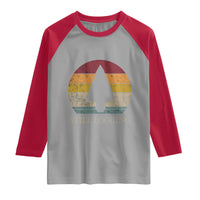 Arrowhead Hunter Native American Raglan Shirt Ancient Artifacts Relic Hunting Vintage Sunset