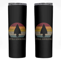 Arrowhead Hunter Native American Skinny Tumbler Ancient Artifacts Relic Hunting Vintage Sunset