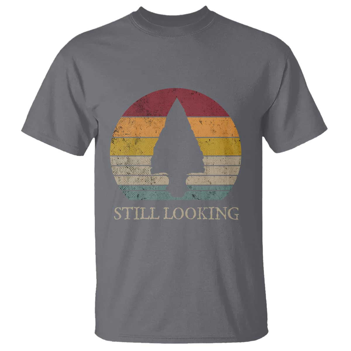 Arrowhead Hunter Native American T Shirt Ancient Artifacts Relic Hunting Vintage Sunset