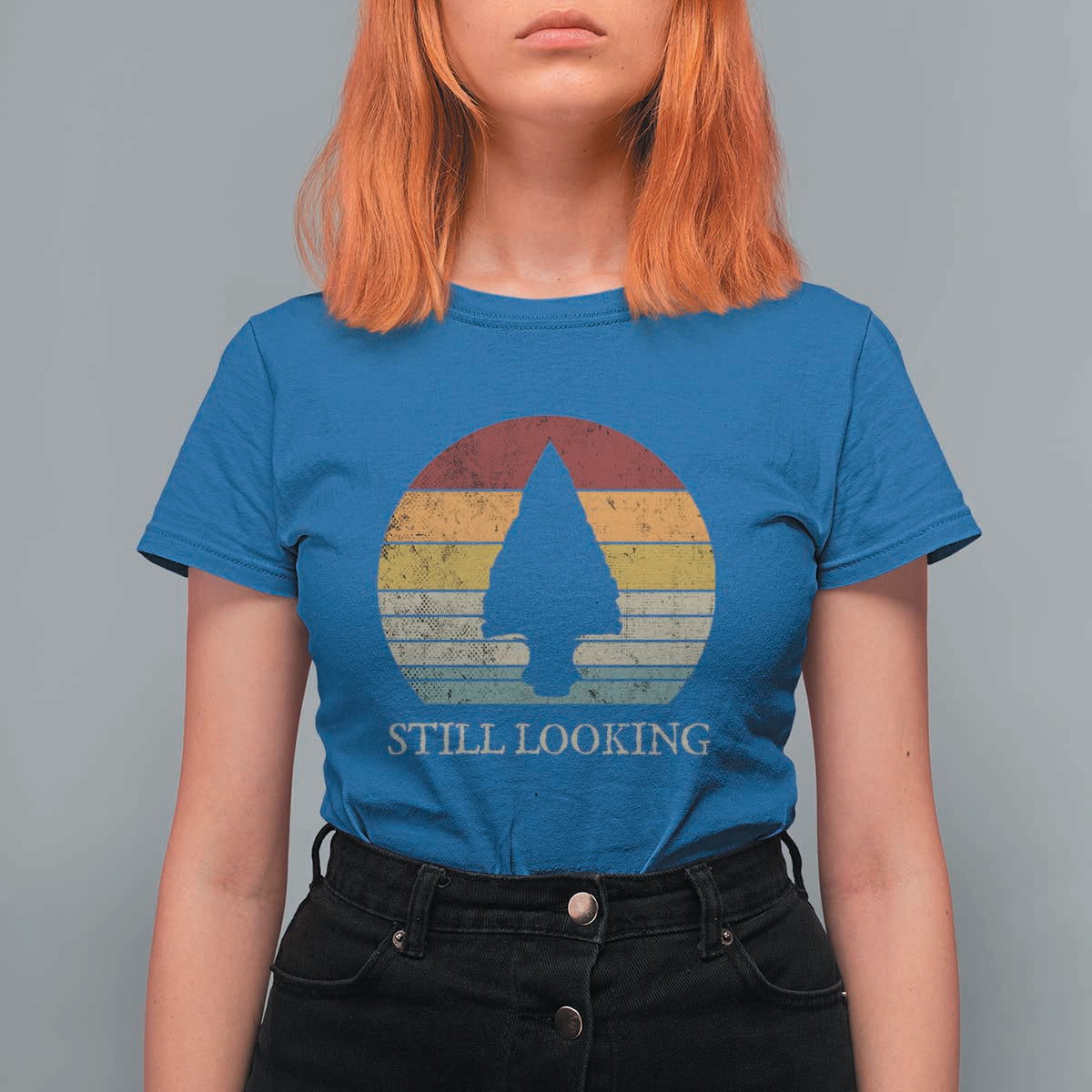 Arrowhead Hunter Native American T Shirt For Women Ancient Artifacts Relic Hunting Vintage Sunset