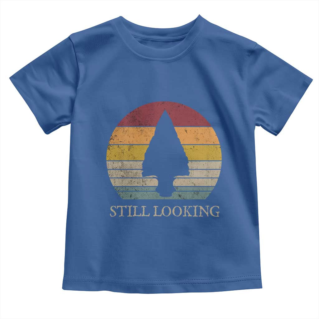Arrowhead Hunter Native American Toddler T Shirt Ancient Artifacts Relic Hunting Vintage Sunset