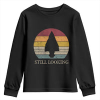 Arrowhead Hunter Native American Youth Sweatshirt Ancient Artifacts Relic Hunting Vintage Sunset