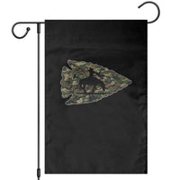 Arrowhead Hunter Native American Camouflage USA Flag Garden Flag