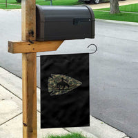 Arrowhead Hunter Native American Camouflage USA Flag Garden Flag