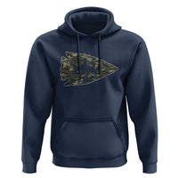 Arrowhead Hunter Native American Camouflage USA Flag Hoodie