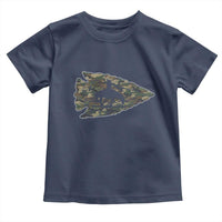 Arrowhead Hunter Native American Camouflage USA Flag Toddler T Shirt
