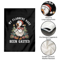 My Flabbers Have Been Gasted Garden Flag Funny Goose Christmas - Wonder Print Shop