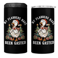 My Flabbers Have Been Gasted 4 in 1 Can Cooler Tumbler Funny Goose Christmas - Wonder Print Shop