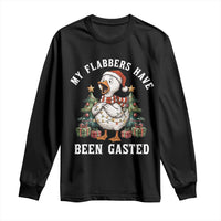 My Flabbers Have Been Gasted Long Sleeve Shirt Funny Goose Christmas - Wonder Print Shop