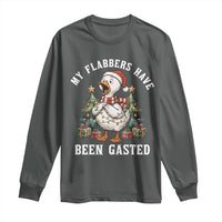 My Flabbers Have Been Gasted Long Sleeve Shirt Funny Goose Christmas - Wonder Print Shop
