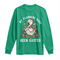 My Flabbers Have Been Gasted Long Sleeve Shirt Funny Goose Christmas - Wonder Print Shop