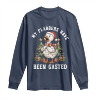 My Flabbers Have Been Gasted Long Sleeve Shirt Funny Goose Christmas - Wonder Print Shop