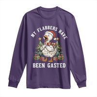 My Flabbers Have Been Gasted Long Sleeve Shirt Funny Goose Christmas - Wonder Print Shop