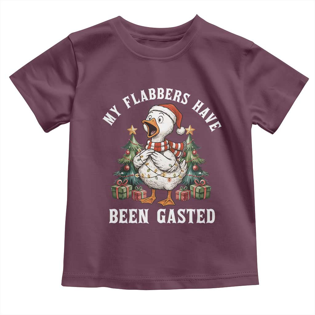 My Flabbers Have Been Gasted Toddler T Shirt Funny Goose Christmas - Wonder Print Shop