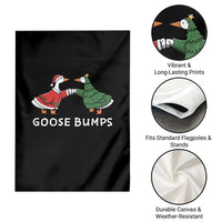 Christmas Goose Bumps Holiday Season Garden Flag - Wonder Print Shop