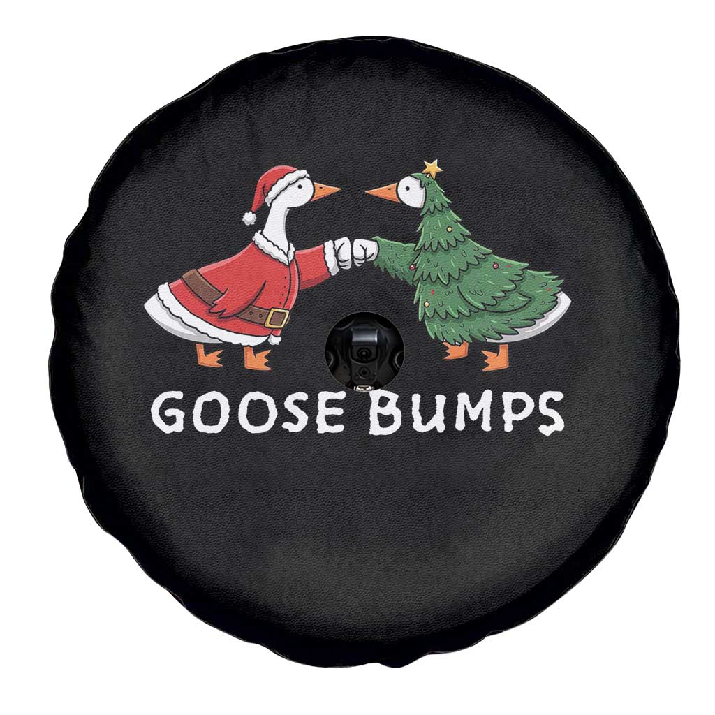 Christmas Goose Bumps Holiday Season Spare Tire Cover - Wonder Print Shop