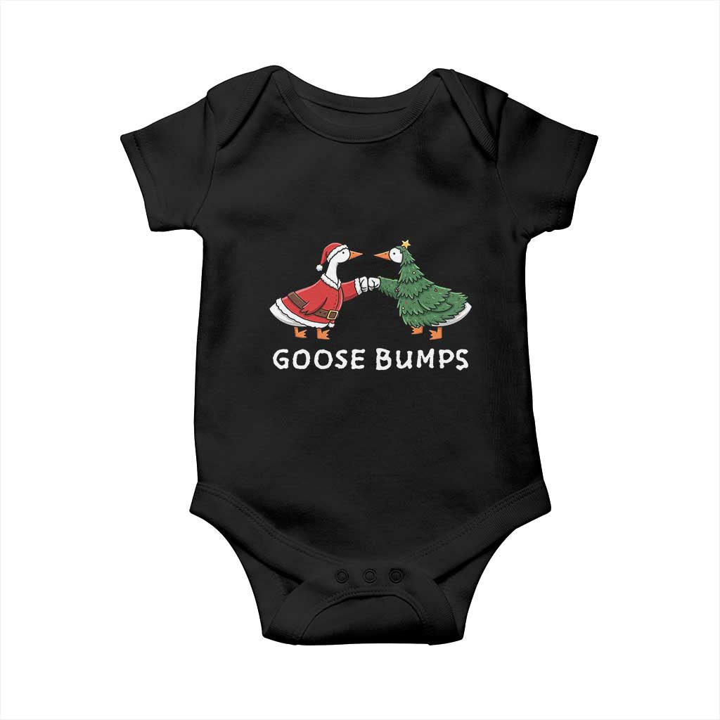 Christmas Goose Bumps Holiday Season Baby Onesie - Wonder Print Shop
