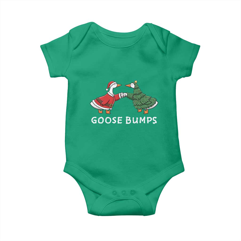 Christmas Goose Bumps Holiday Season Baby Onesie - Wonder Print Shop