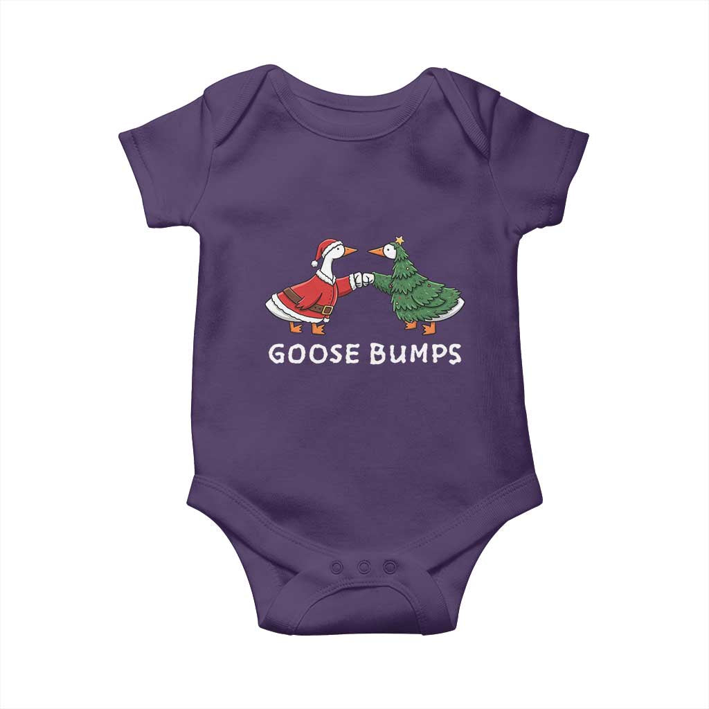Christmas Goose Bumps Holiday Season Baby Onesie - Wonder Print Shop