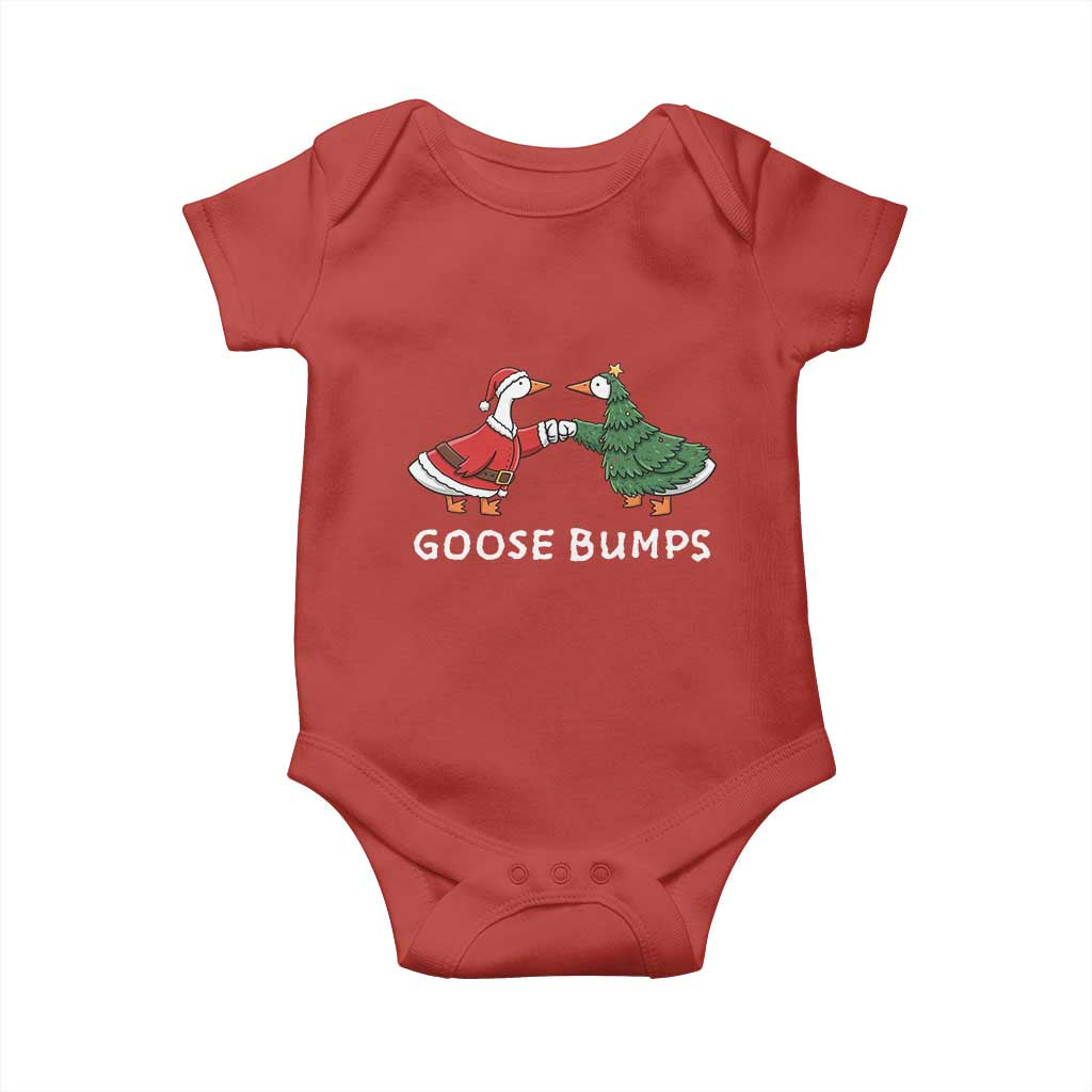 Christmas Goose Bumps Holiday Season Baby Onesie - Wonder Print Shop