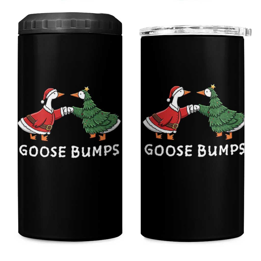 Christmas Goose Bumps Holiday Season 4 in 1 Can Cooler Tumbler - Wonder Print Shop