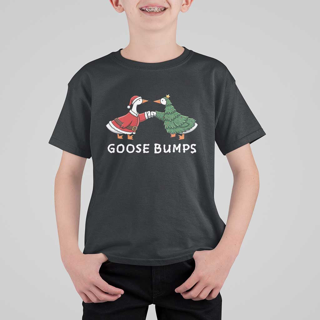 Christmas Goose Bumps Holiday Season T Shirt For Kid - Wonder Print Shop