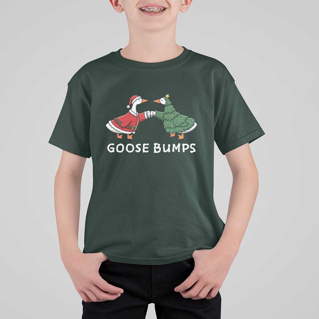 Christmas Goose Bumps Holiday Season T Shirt For Kid - Wonder Print Shop