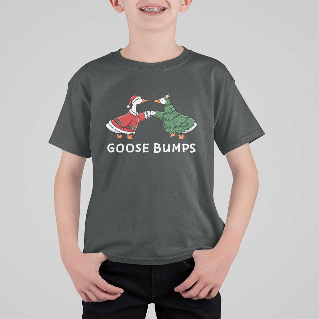 Christmas Goose Bumps Holiday Season T Shirt For Kid - Wonder Print Shop