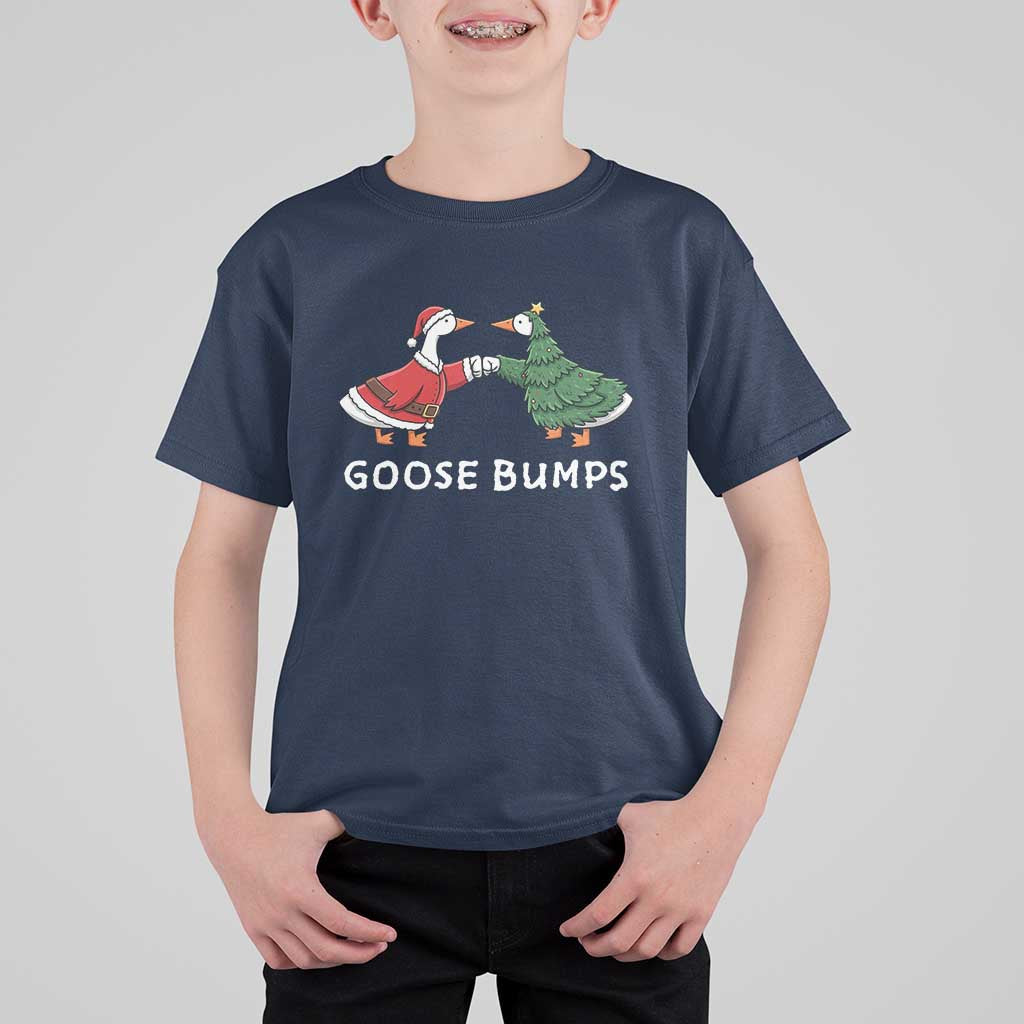 Christmas Goose Bumps Holiday Season T Shirt For Kid - Wonder Print Shop